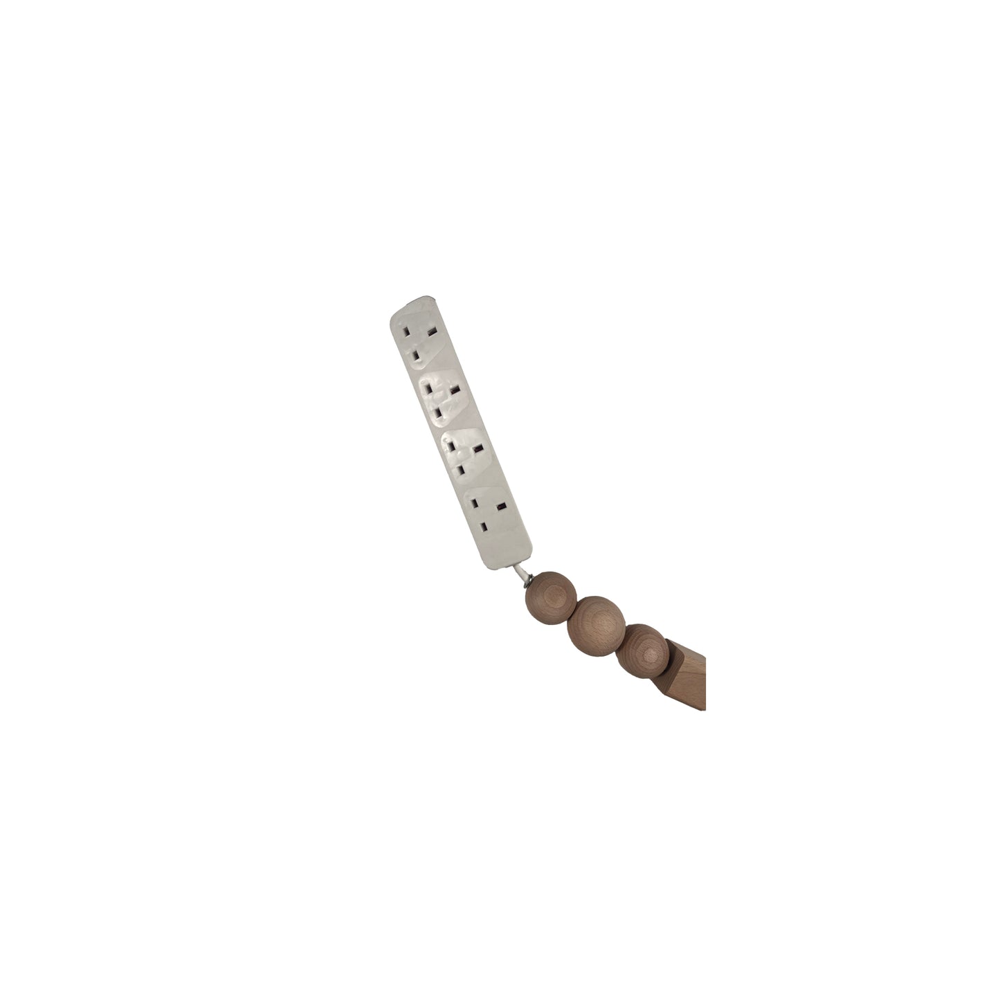 Nº26 Multiplug Natural Wooden Elements 1.4m