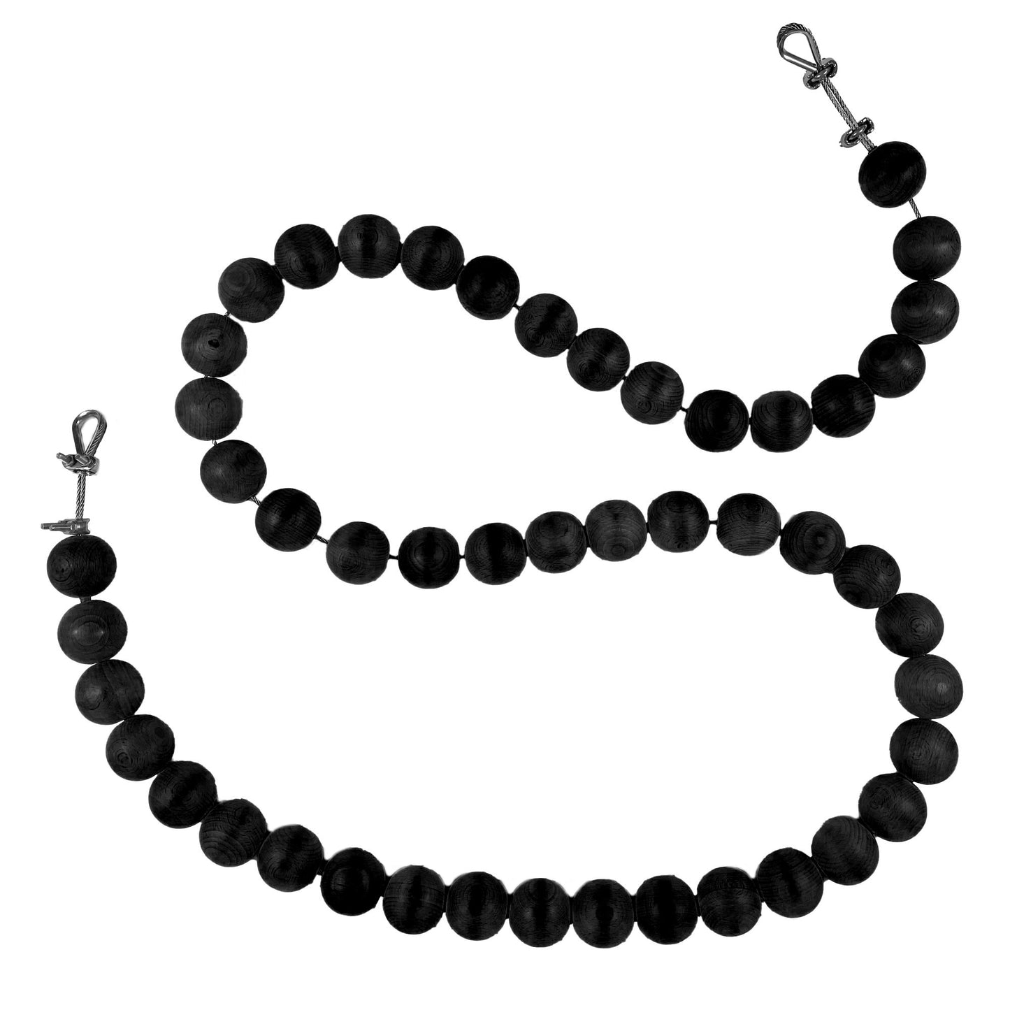 N°42 Pearlrack Big 4,5cm Diameter Black