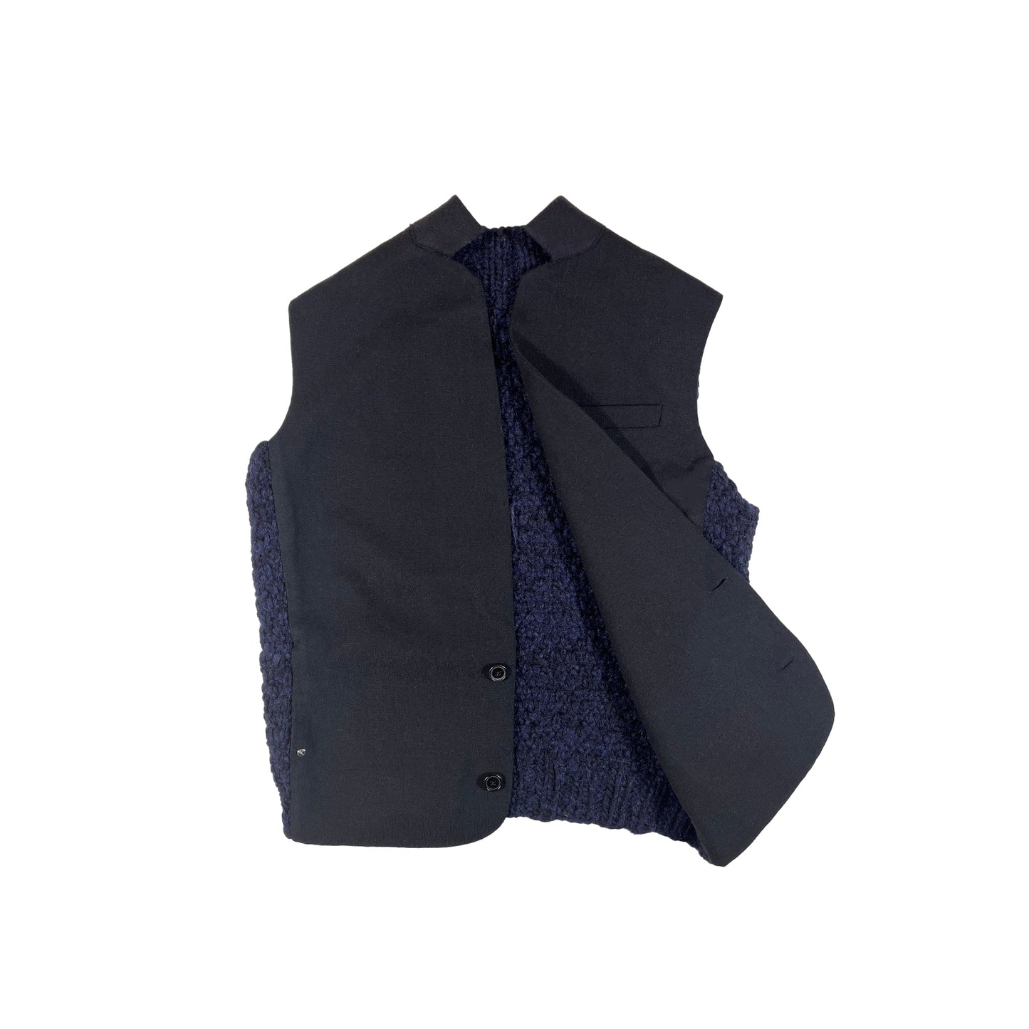 N°46 The Manuelraeder Costumebomber Knit Black/ Black, Navy