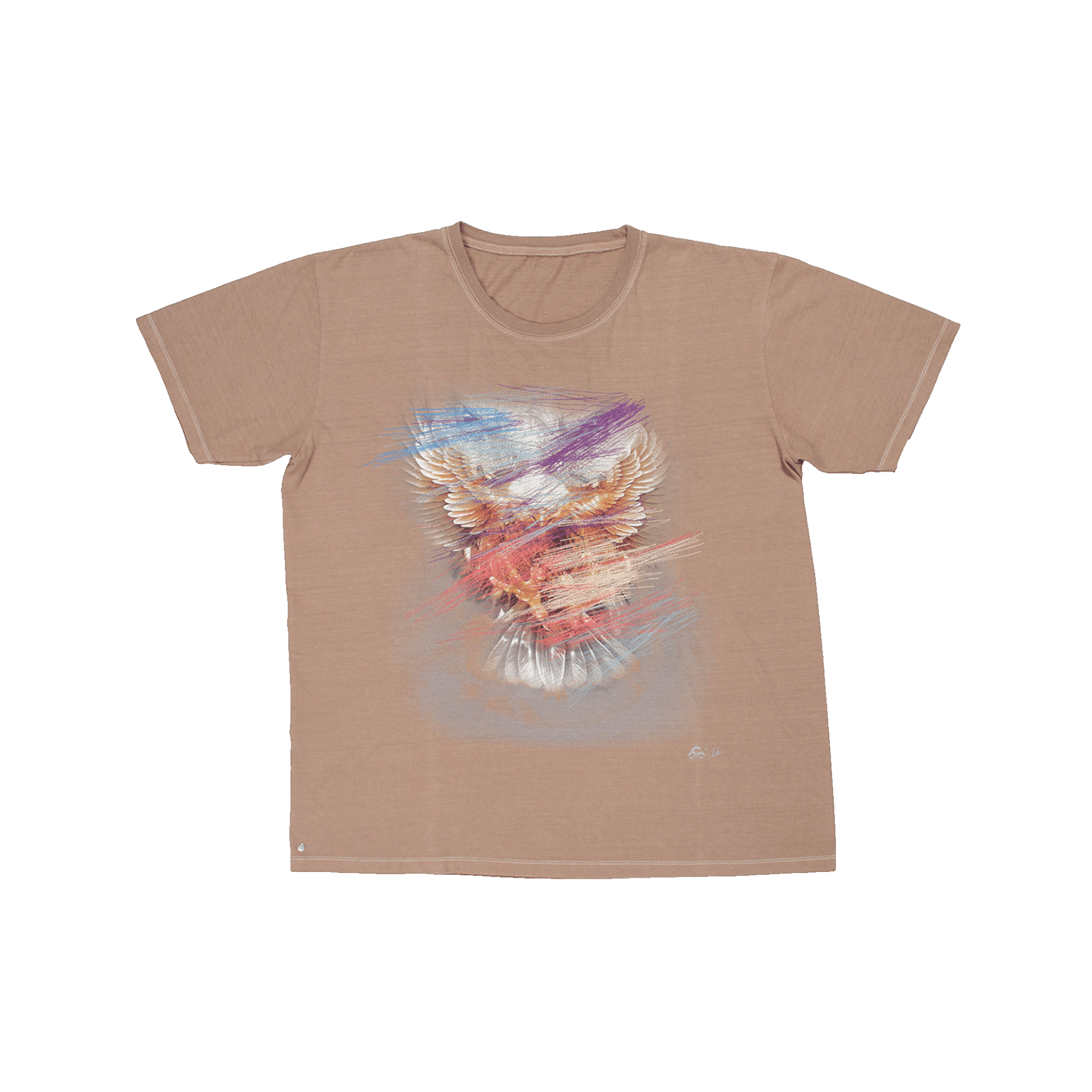 BLESS N°67 5312 T004 INCOGNITO T-SHIRT BLACK/MULTI DOG BLESS N°67 INCOGNITO T-SHIRT BLACK/MULTI | 50%OFF SALE