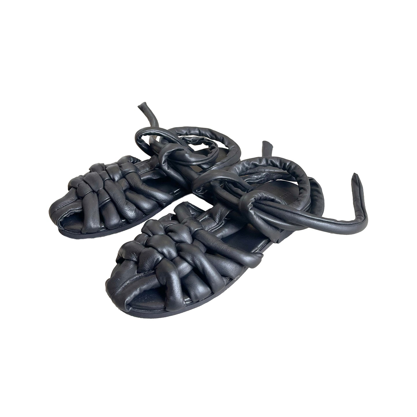 Nº70 Puffsandals Black