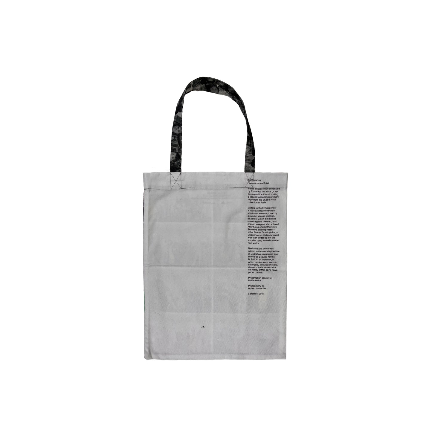 Nº77 Bookbag Print