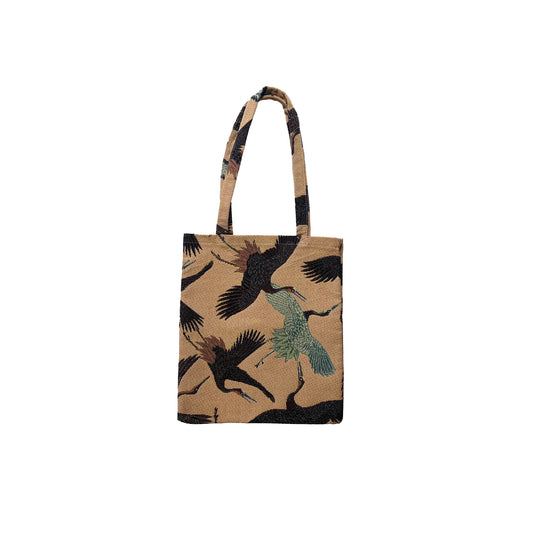 Nº77 Gobelinbag Cranes Light