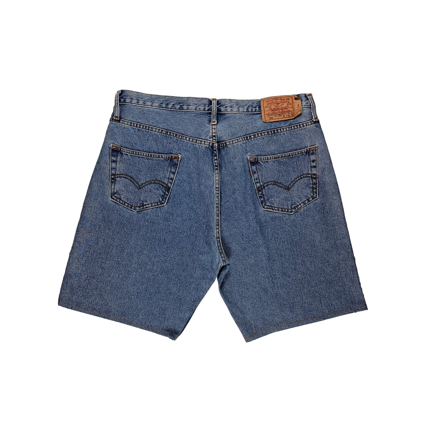 Nº77 SMLXL Readymade Bermudas Vintage Denim Blue