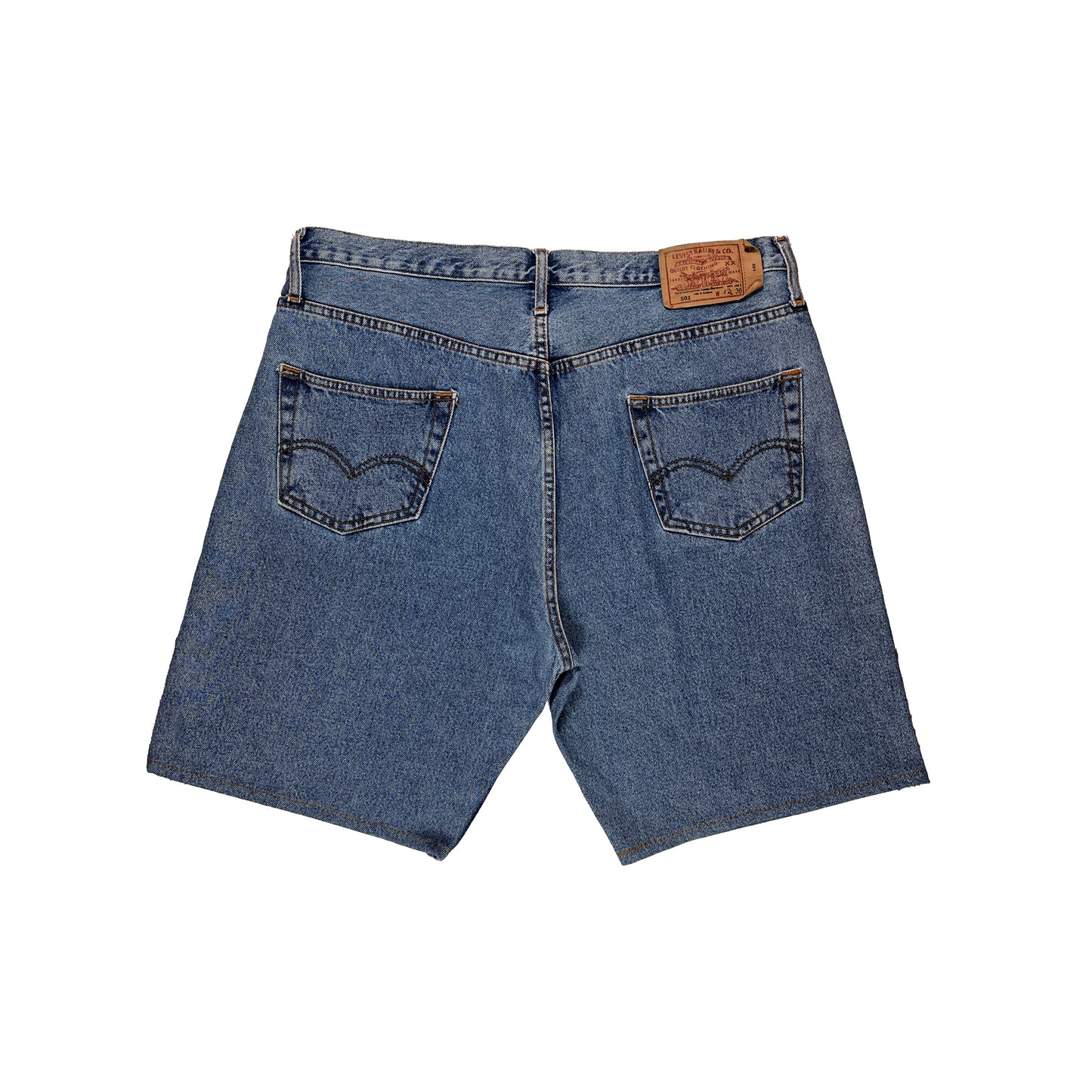 Nº77 SMLXL Readymade Bermudas Vintage Denim Blue