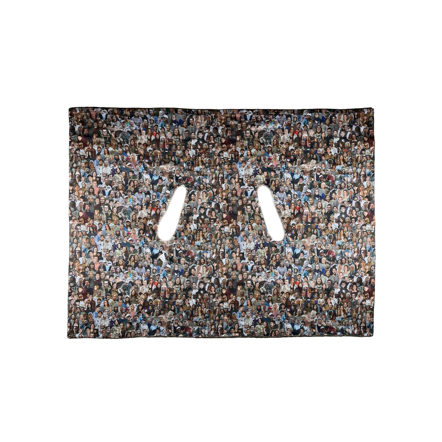 N°78 Carpetlining Grey, Faces Print