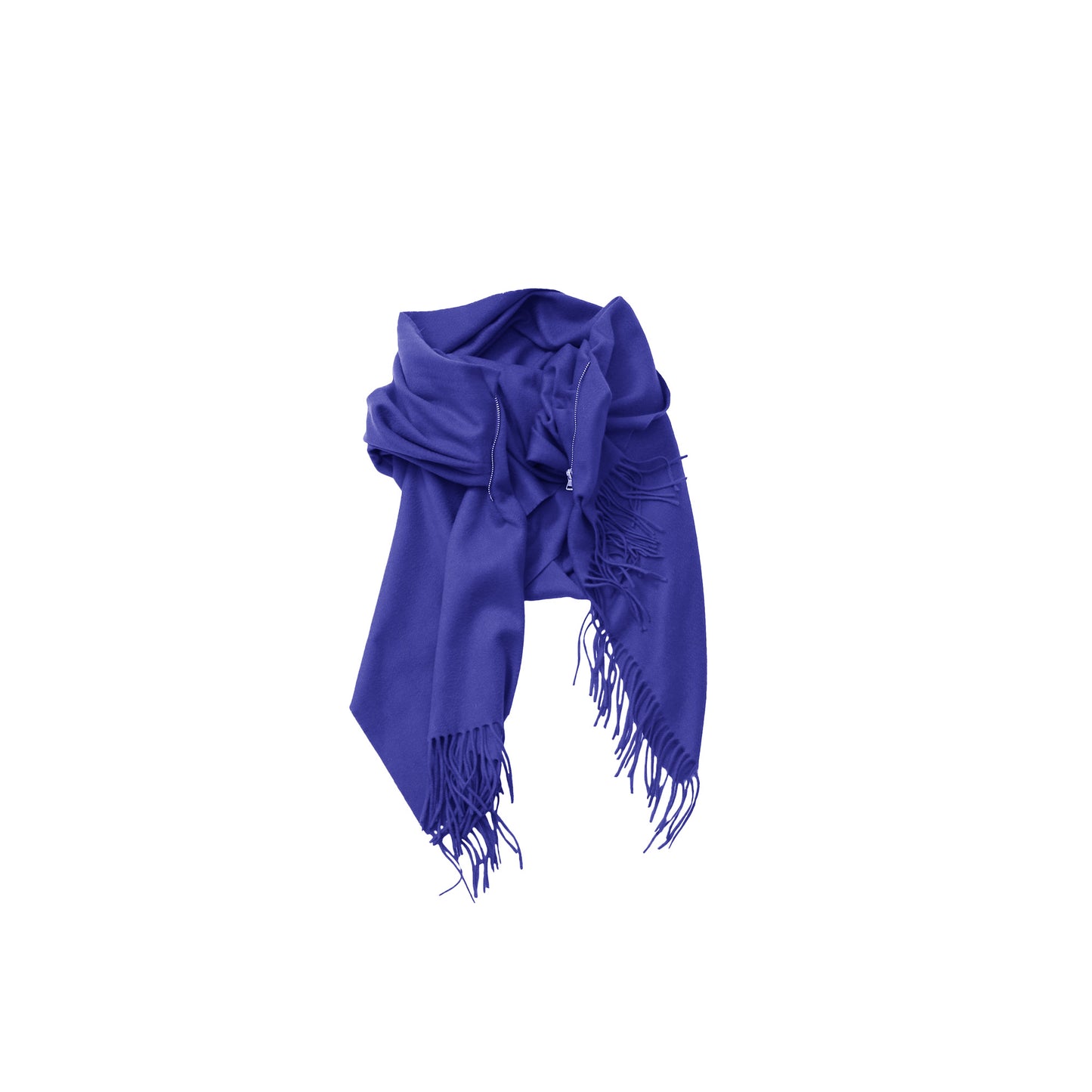 Nº78 Draps Long Cashmere Electric Blue