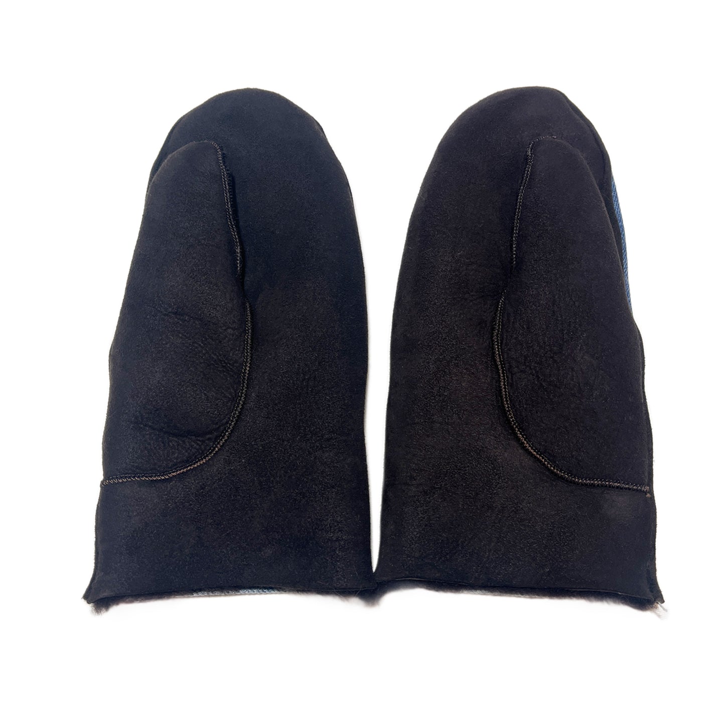 Nº78 Pocketgloves Fur Blue, Black