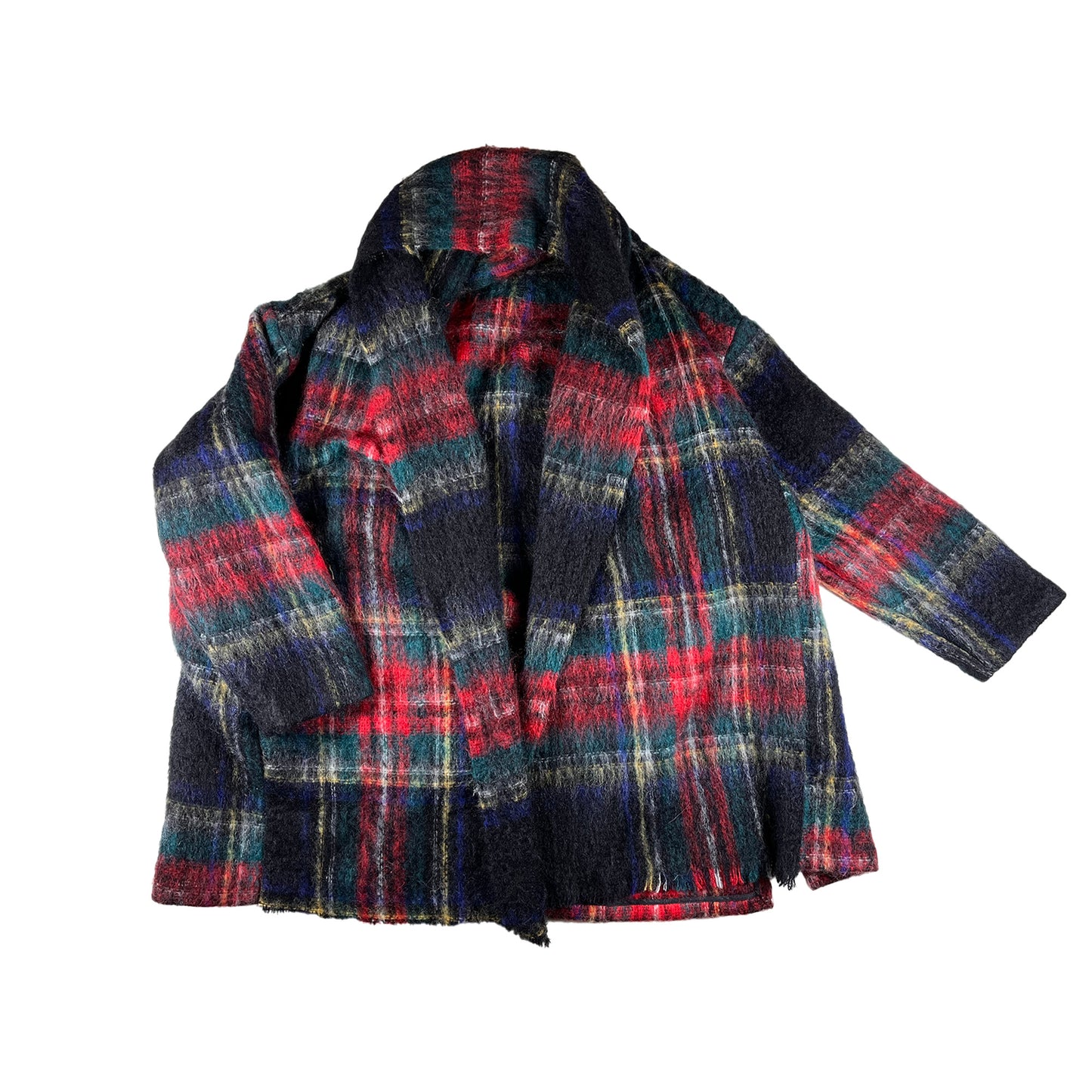 N°78 Scheich Black Check Mohair