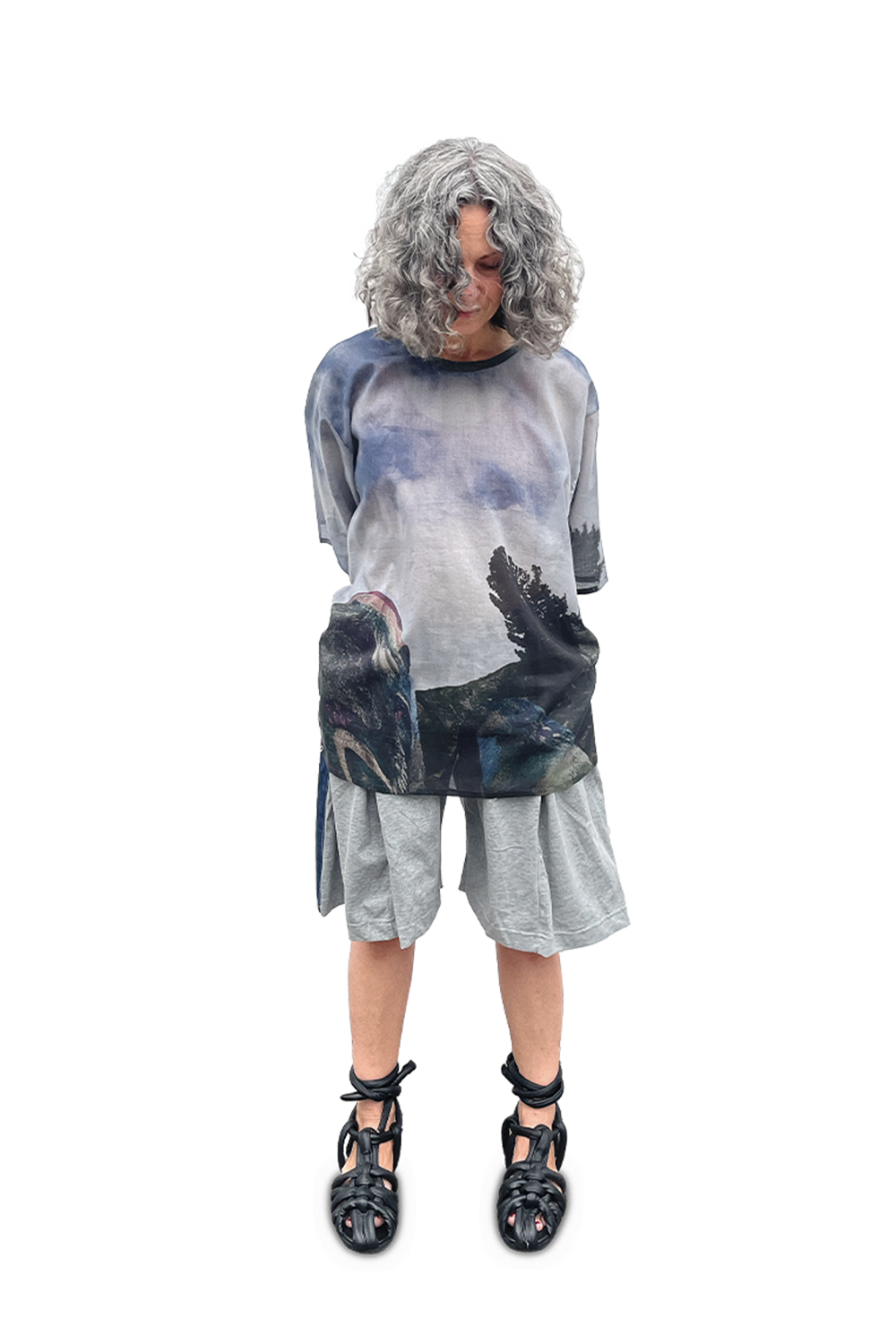 Nº70 Puffsandals Black