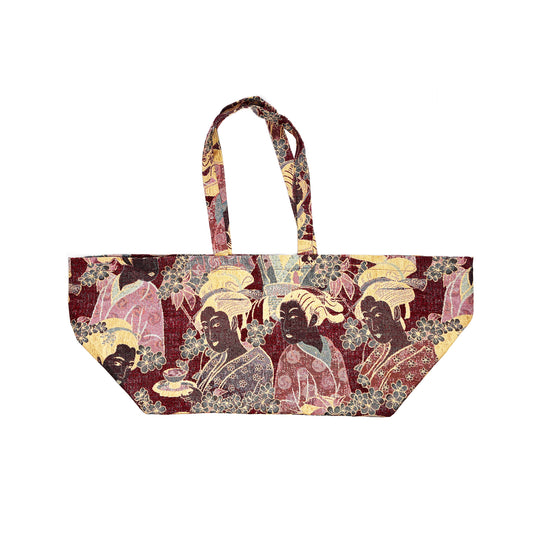 Nº79 I-Gobelin Bag Geisha Faces