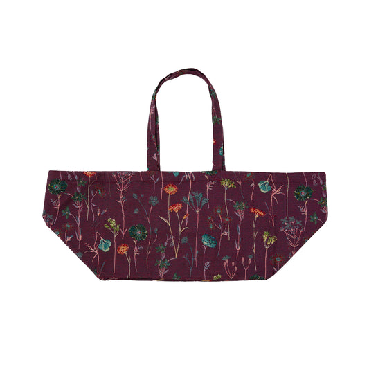 Nº79 I-Gobelin Bag Purple Wildflowers