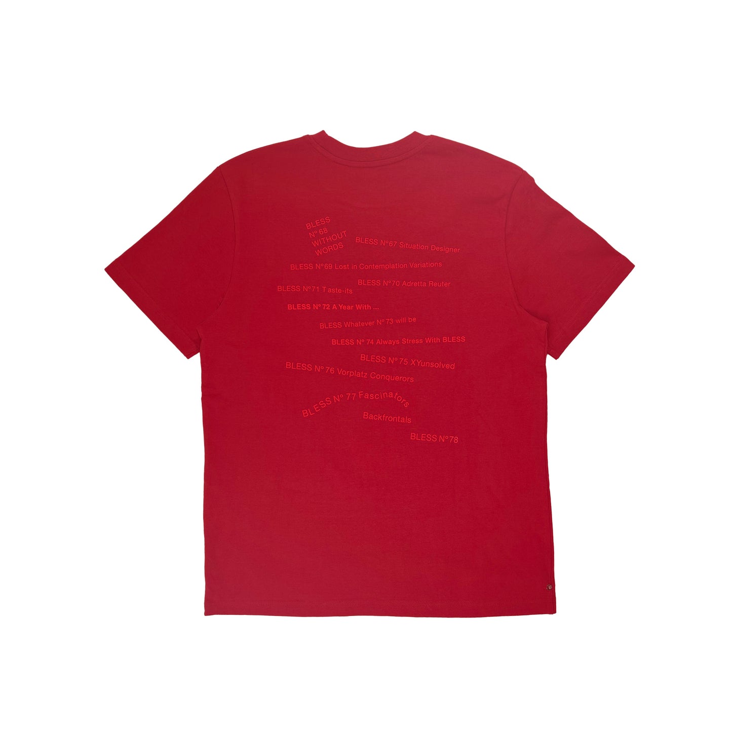 Nº79 Multicollection V T-Shirt Earth Red, Red