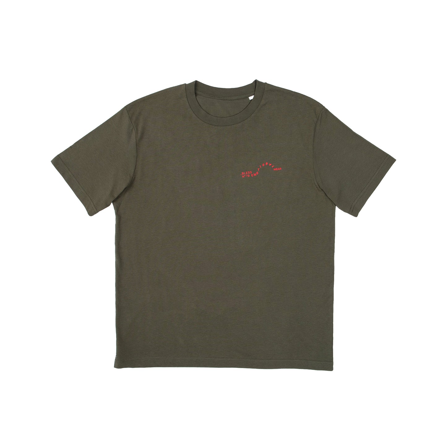 Nº79 Multicollection V T-Shirt Khaki Brown, Red