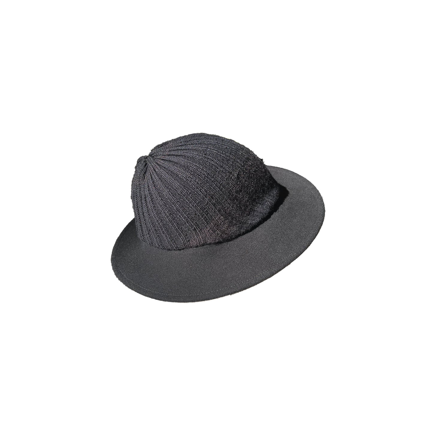 N°80 Hatcap Black Wool
