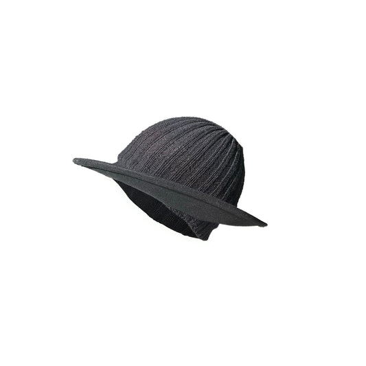 N°80 Hatcap Black Wool