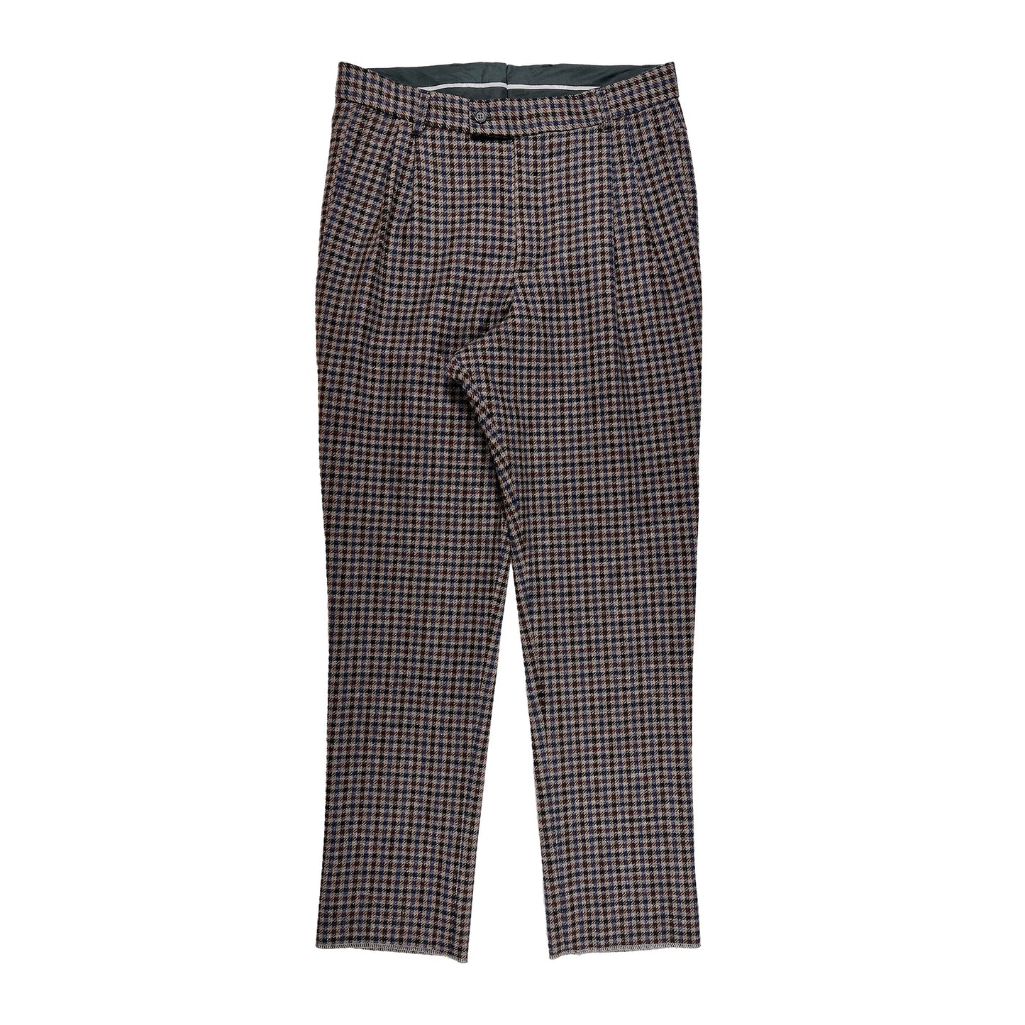 N°80 Longpleat Brown Blue Checks