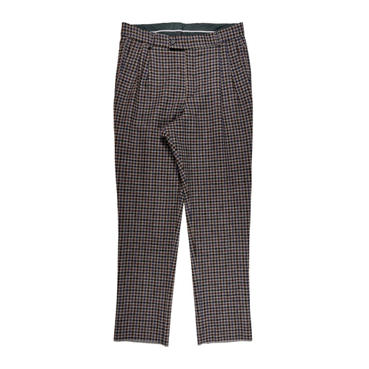 N°80 Longpleat Brown Blue Checks