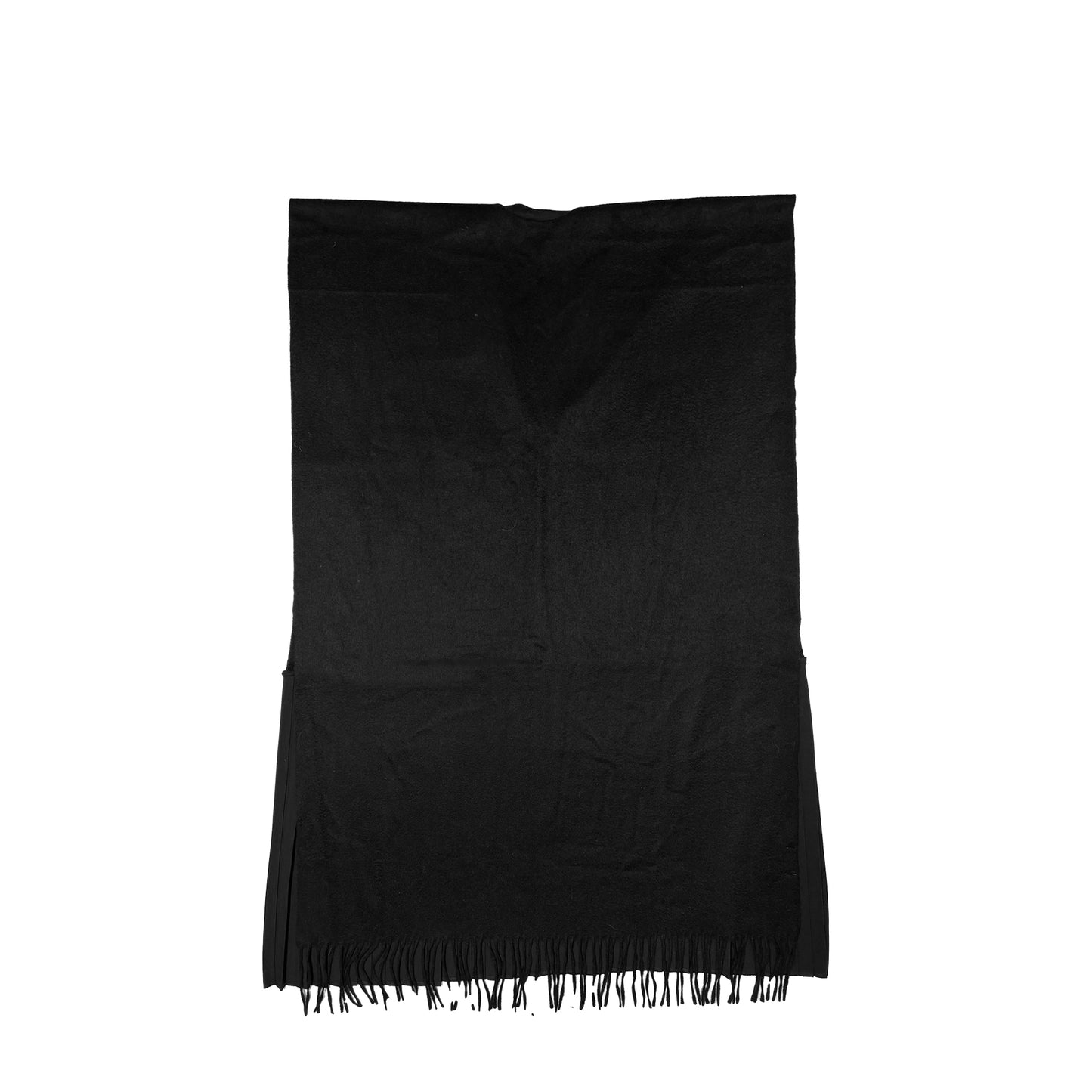 N°80 Plissedressponcho Black