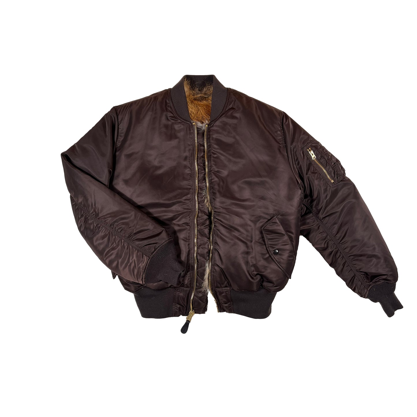 N°80 Richmanpoorman Bomber Hunter Brown / Redfox