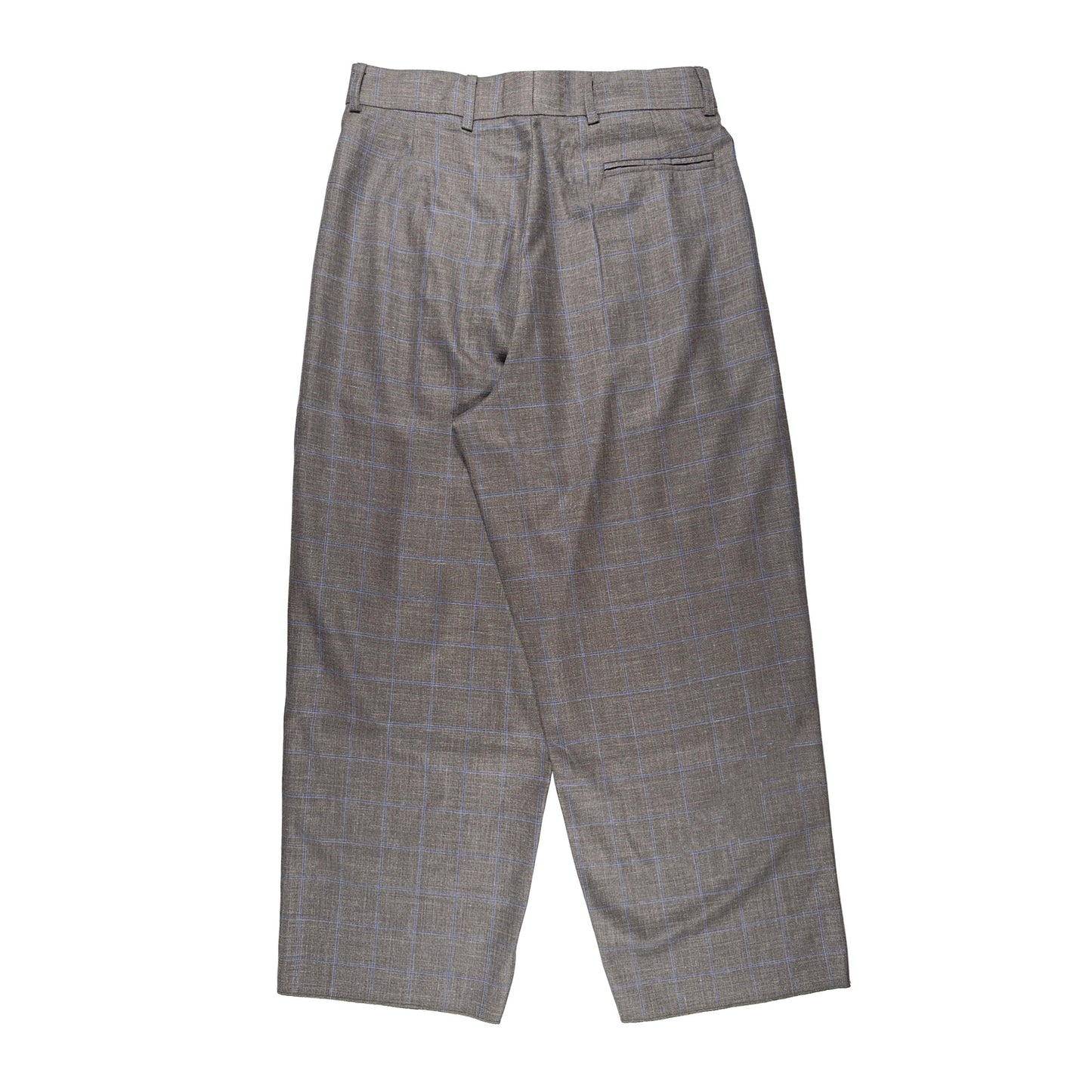 N°80 Ultawidepleated Grey Blue Checks