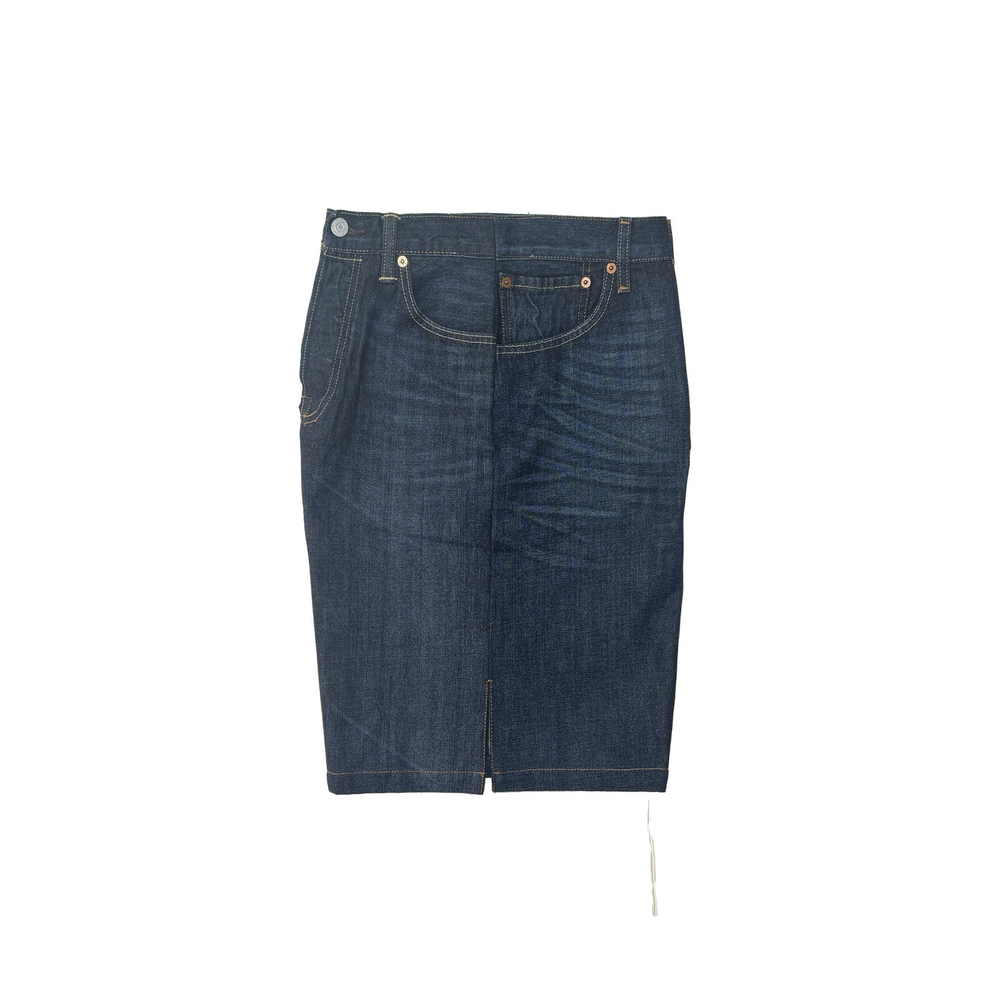 N°81 Doublefrontjeansskirt Vintage Denim dk blue