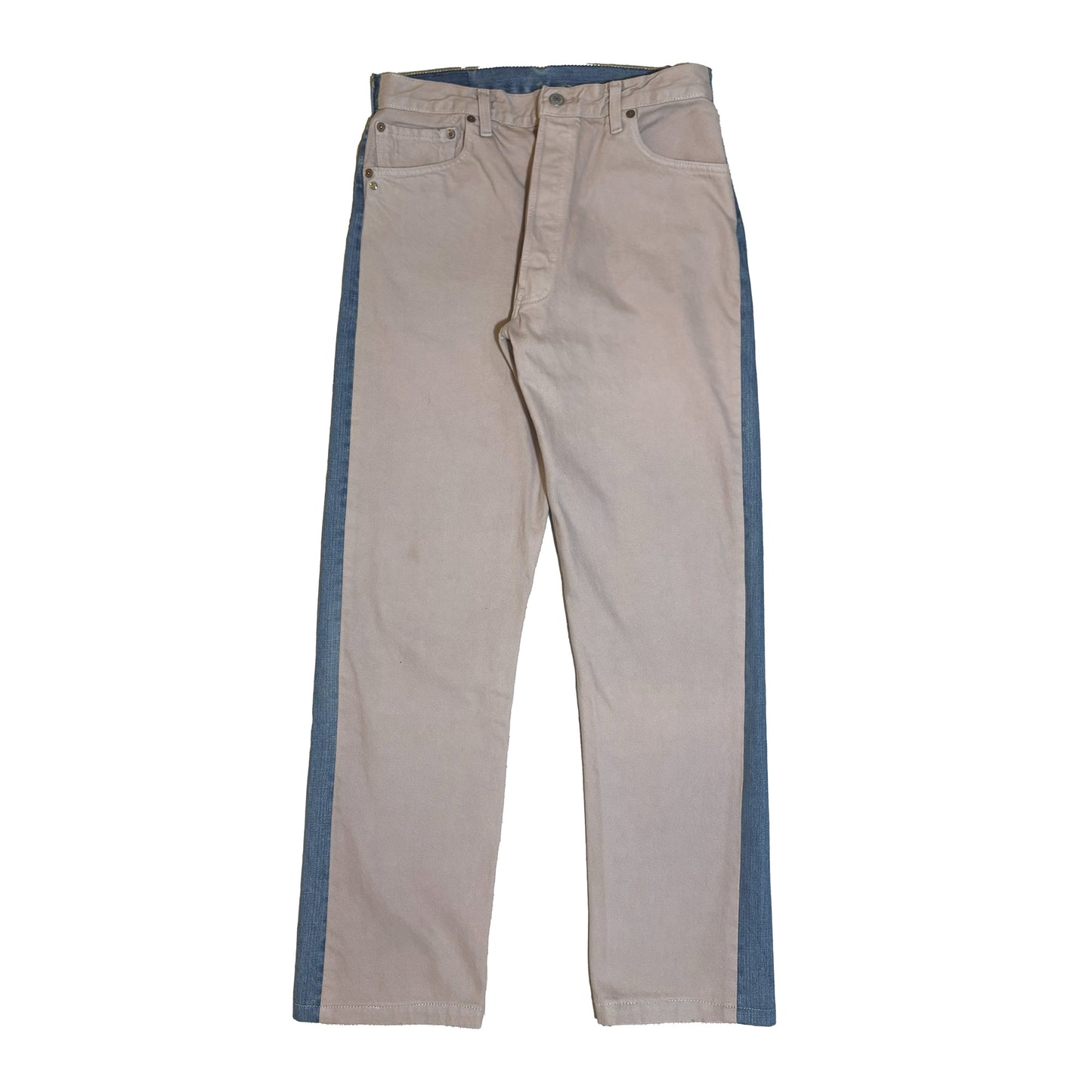 N°81 Jeanspleatfront Lightblue / Pale Rosé