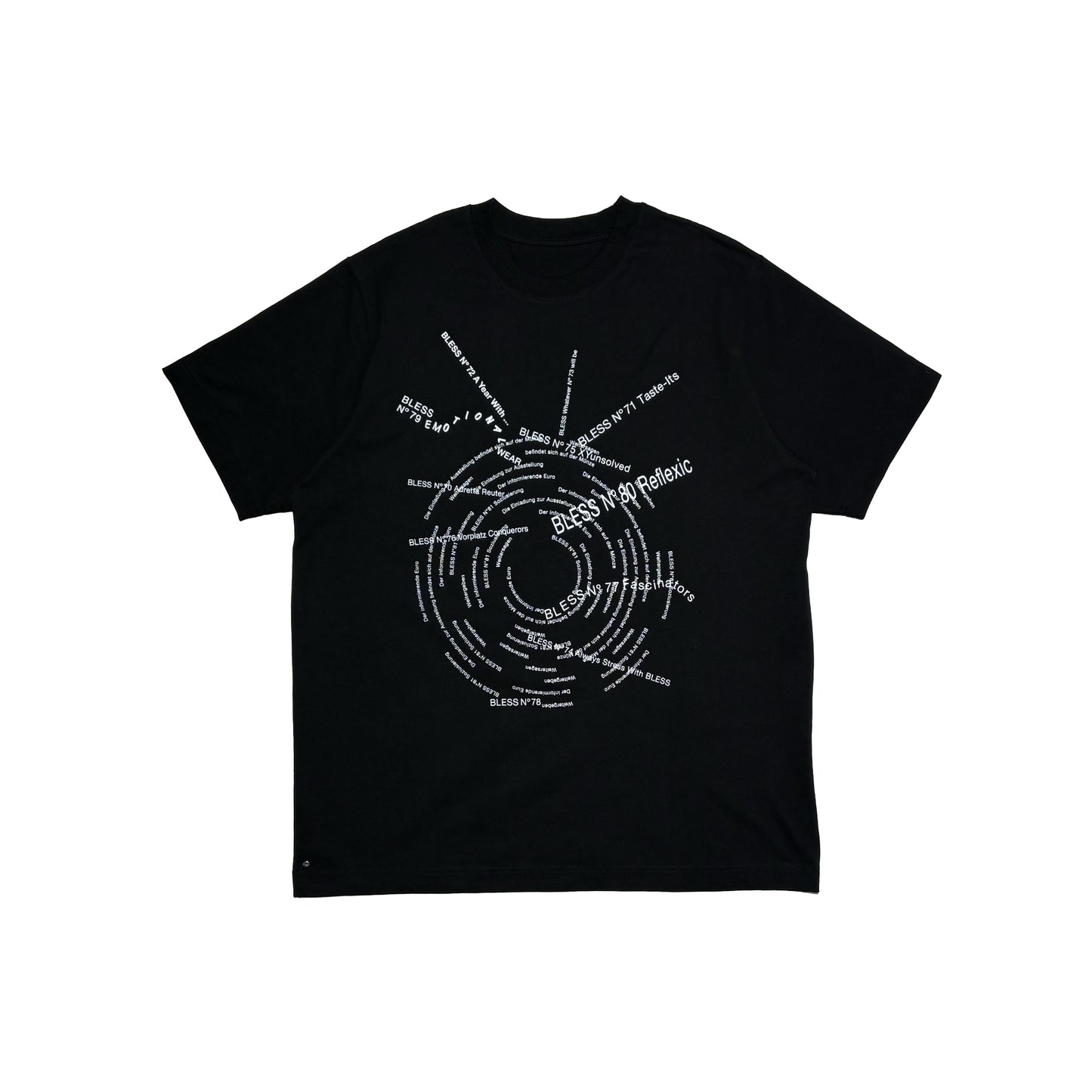 N°81 Multicollection VI T-Shirt Black / White