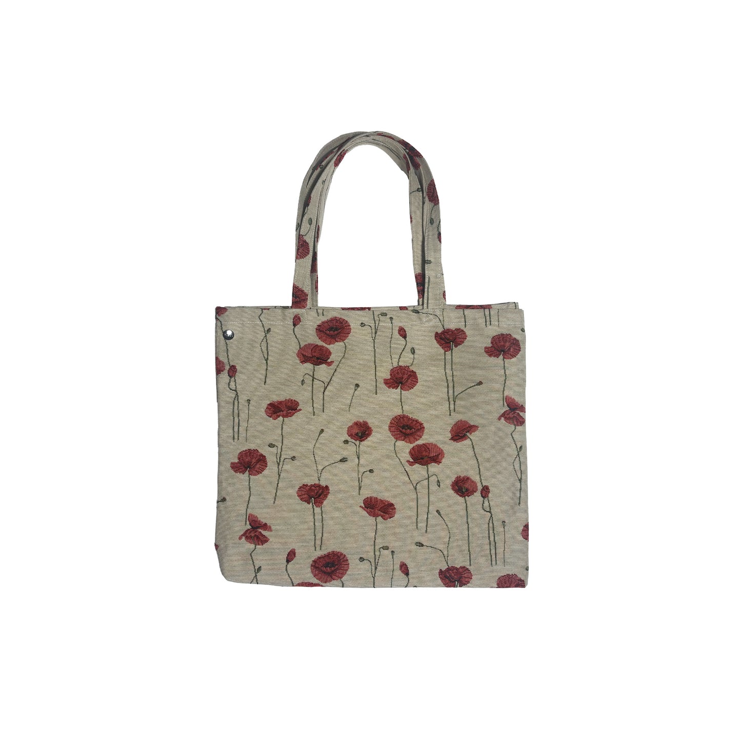 N°81 Twinbag Gobelin Poppy Flowers Ecru
