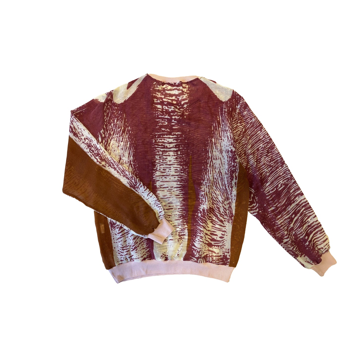 N°81 M-Sweater Printed Scarf Exelephant