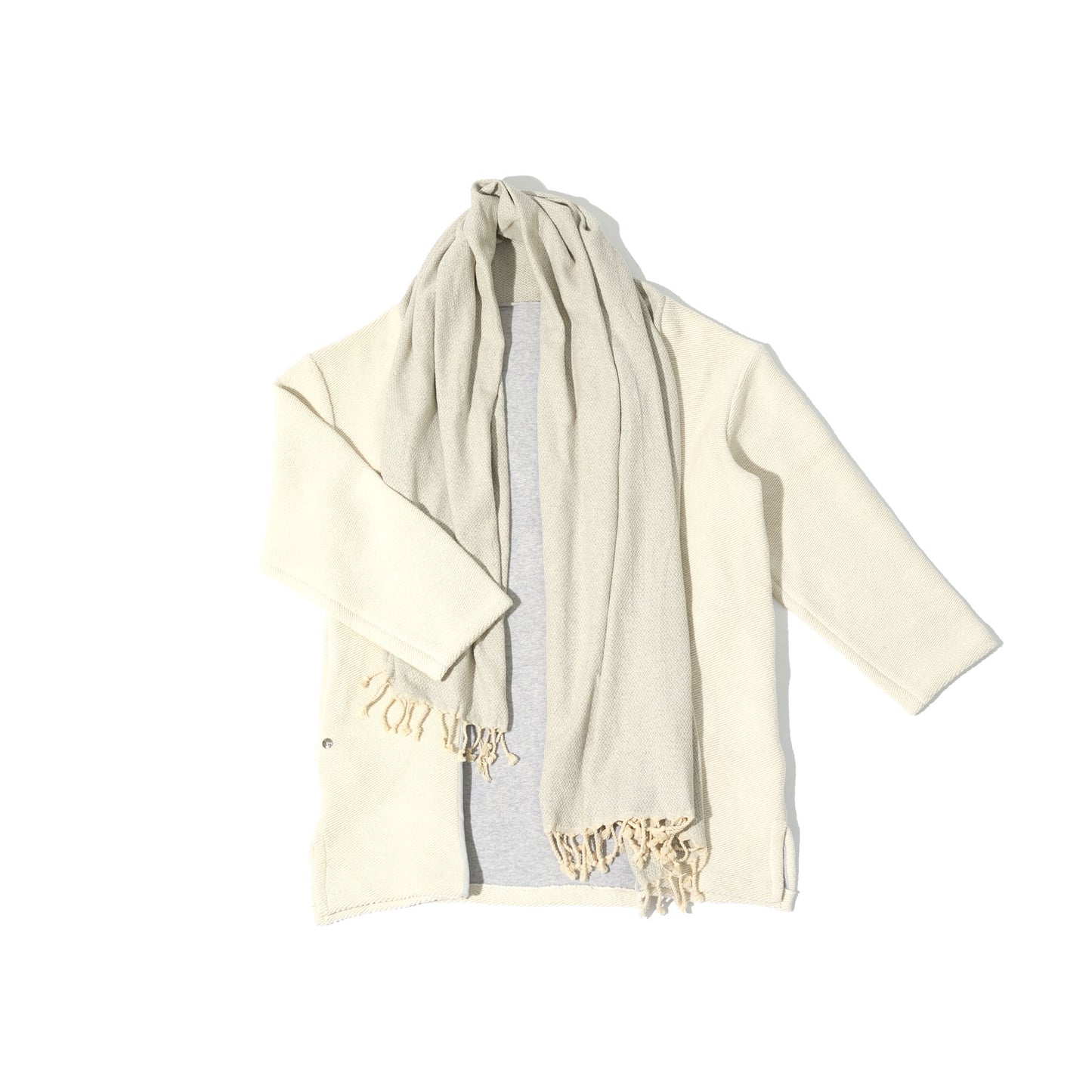 N°81 Scheich Hammam Towel Light Grey