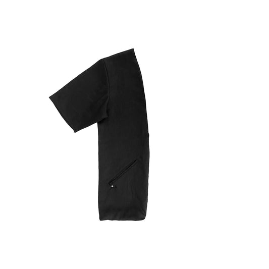 N°81 Sideshirtpocket Black Linen