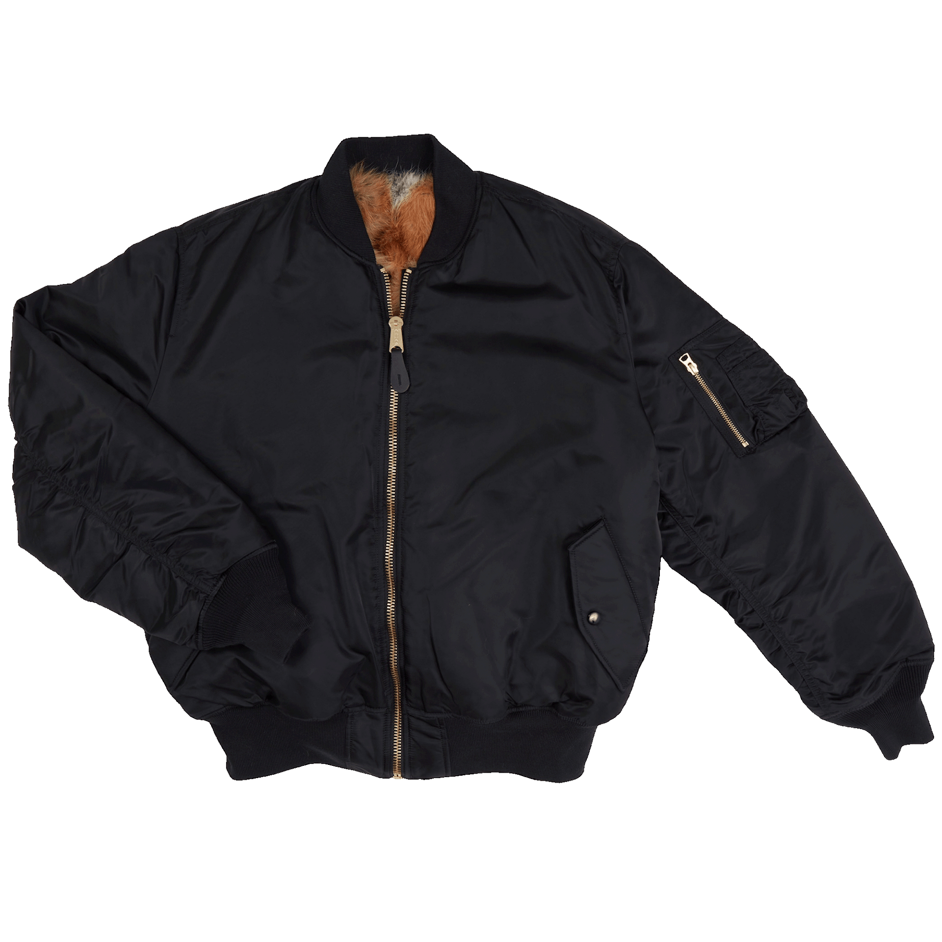 Nº55 Richmanpoorman Bomber Black, Redfox – BLESS