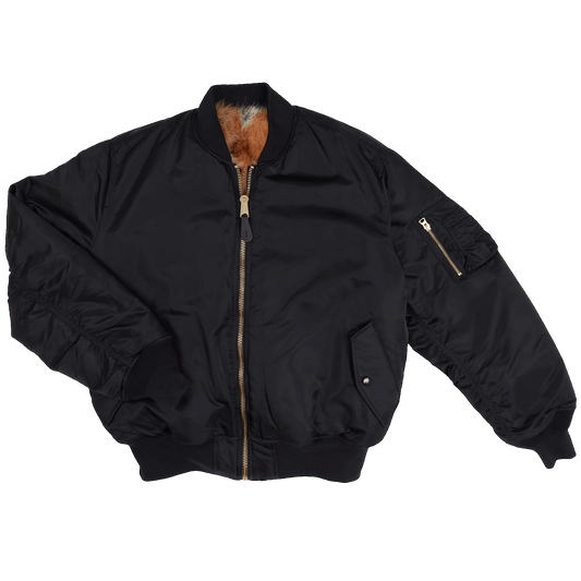 Nº55 Richmanpoorman Bomber Black, Redfox