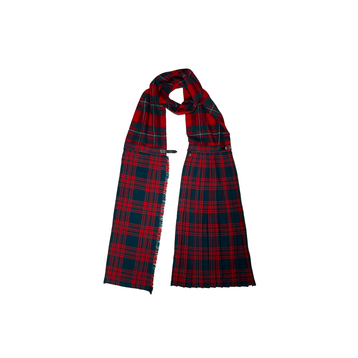 N°82 Doublekiltscarf Tartan