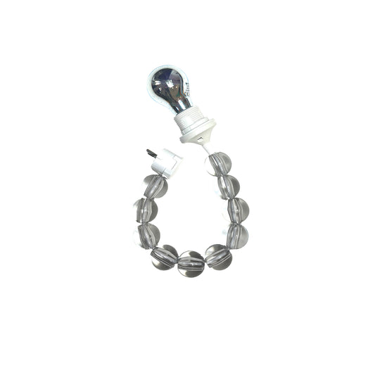 N°26 Lampknot Synthetic Pearls Transparent